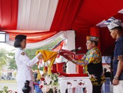 Wagub Pimpin Upacara Penurunan Bendera HUT ke-81 RI di Kaltara