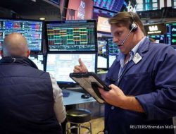 Saham AI Naikkan Wall Street, S&P 500 dan Nasdaq Melonjak