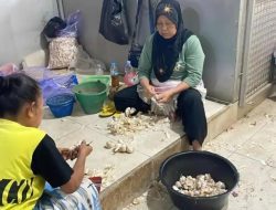 Bukan Rp700 Ribu/Kg, Buruh Kupas Bawang di Pasar Legi Solo Dapat Rp30 Ribu/Hari, Bisa 60 Kg Sehari