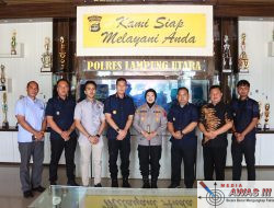Kapolres Lampung Utara Perkuat Sinergi dengan Kalapas Kotabumi, Bahas Pemberantasan Narkoba dan Pungli