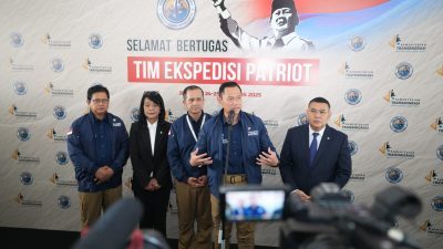 Tim Ekspedisi Patriot Meriahkan HUT ke-81 RI di Bomberay Bersama Masyarakat