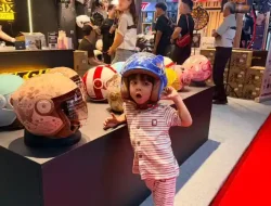 Helm anak di IMHAX 2026, RSIX tawarkan model bogo retro Rp180 ribuan