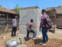 Disperkim Tulungagung Bangun 12 Unit Jamban Keluarga di Desa Blendis