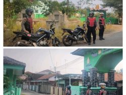 Cegah Gangguan Kamtibmas, Sat Samapta Polres Lampung Utara Patroli Pemukiman Warga