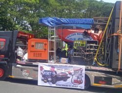 300 Truk dan Kendaraan Towing Massa GSJT Bergerak Dari Luar Kota Masuk Surabaya
