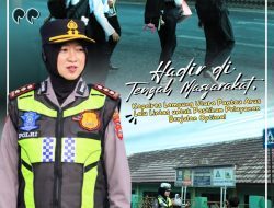 Hadir di Tengah Masyarakat, Kapolres Lampung Utara Pantau Arus Lalu Lintas, Pastikan Pelayanan Berjalan Optimal