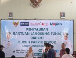 Dinas Sosial Kota Kediri Salurkan BLT DBHCHT 2026