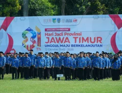 Pemkab Kediri Gelar Upacara Peringatan Hari Jadi ke-81 Provinsi Jawa Timur